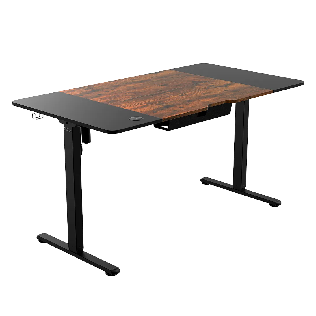 e-Freeflow 140 x 75 Dark Wood - Black, фото