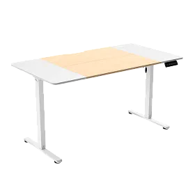 e-Freeflow 140 x 75 Light Wood - White