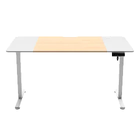 e-Freeflow 140 x 75 Light Wood - White