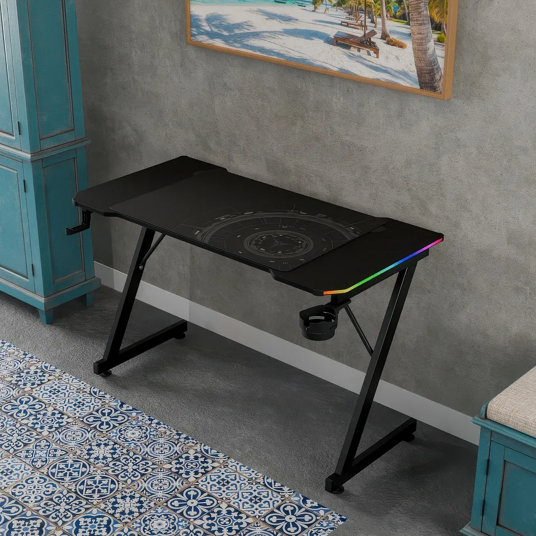 Trine 120 x 60 RGB Black, фото