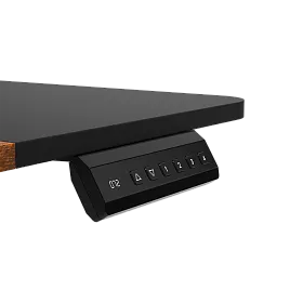 e-Freeflow 140 x 75 Dark Wood - Black