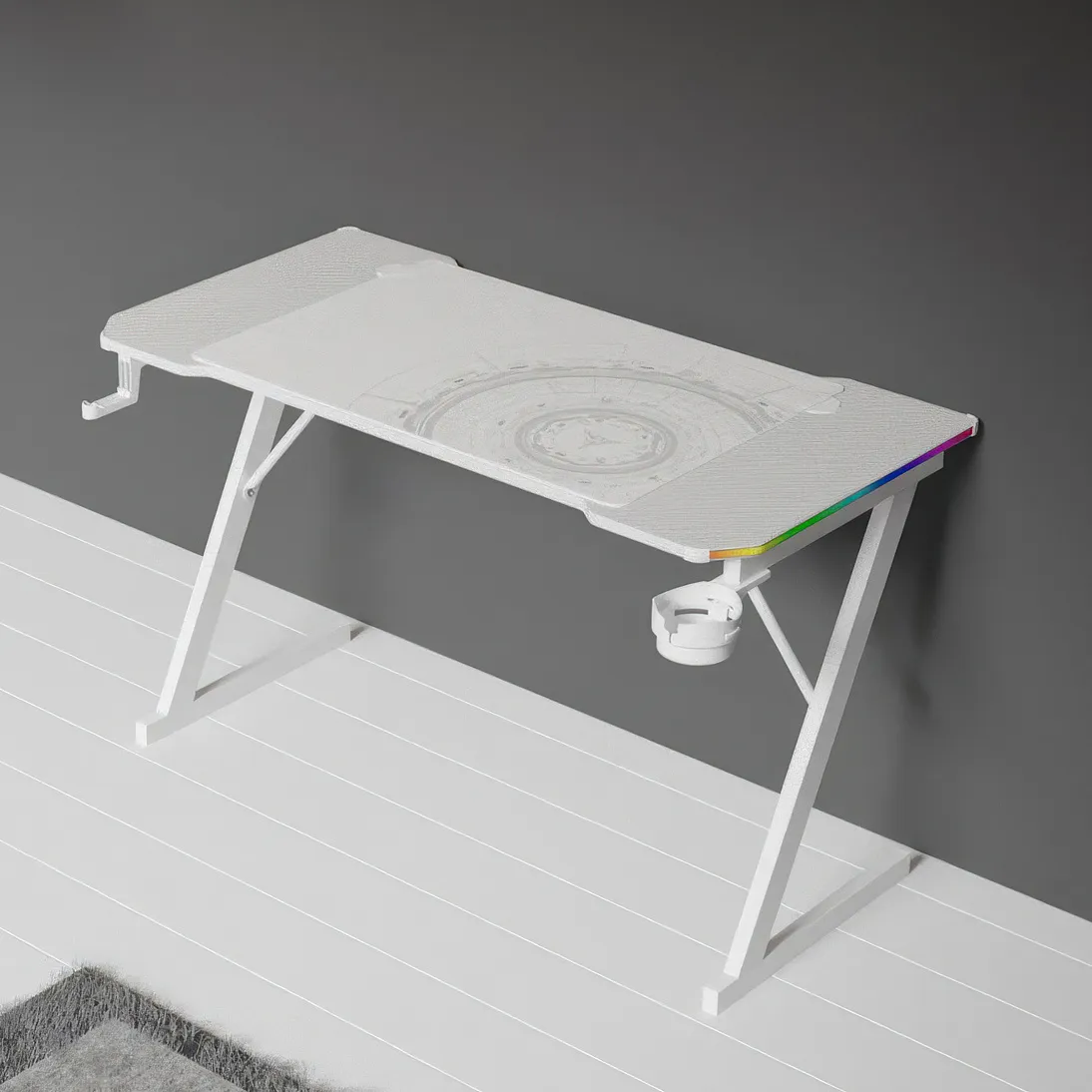 Trine 120 x 60 RGB White, фото