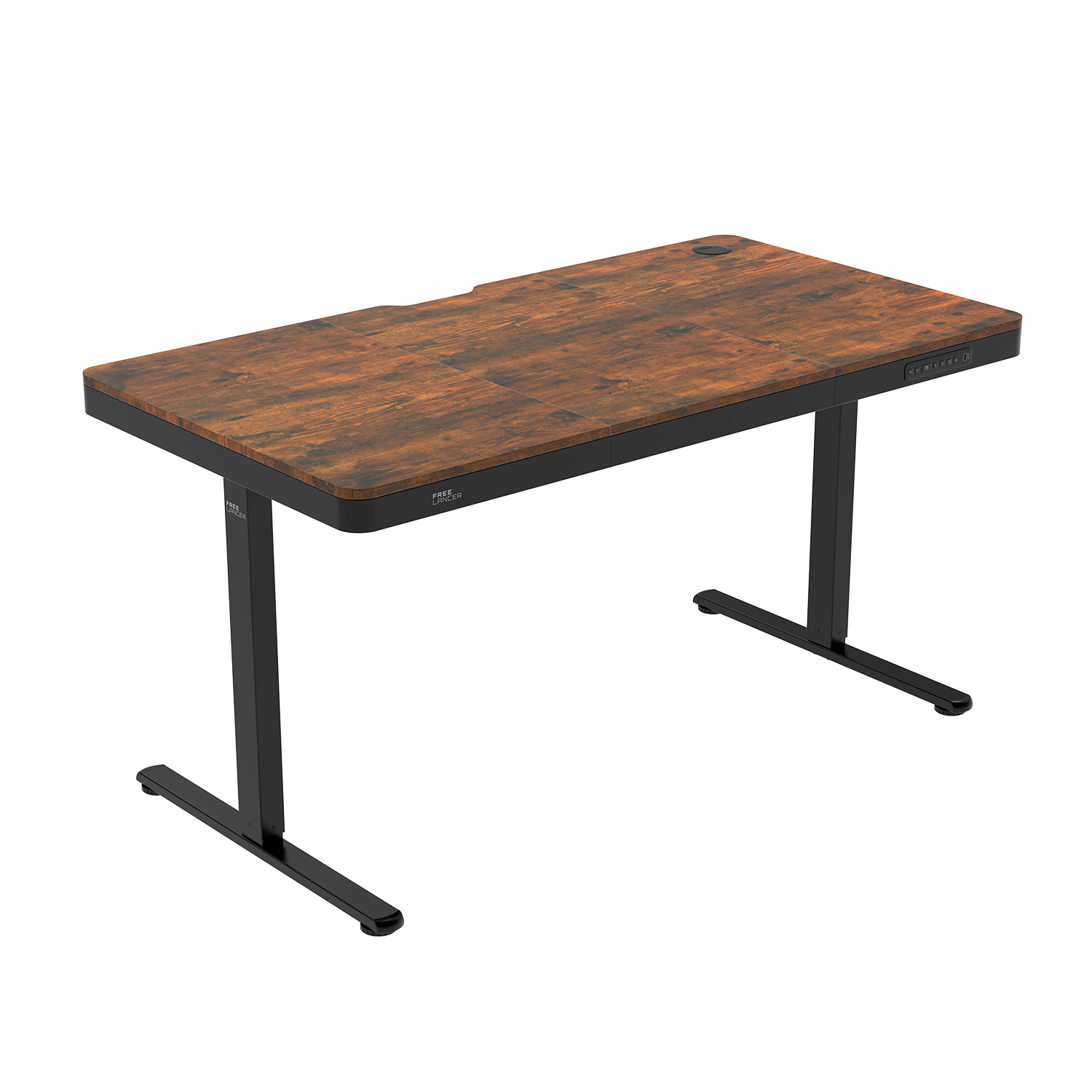 

Стол ZONE 51, Стол компьютерный ZONE 51 e-Nexor 140x75 Dark Wood