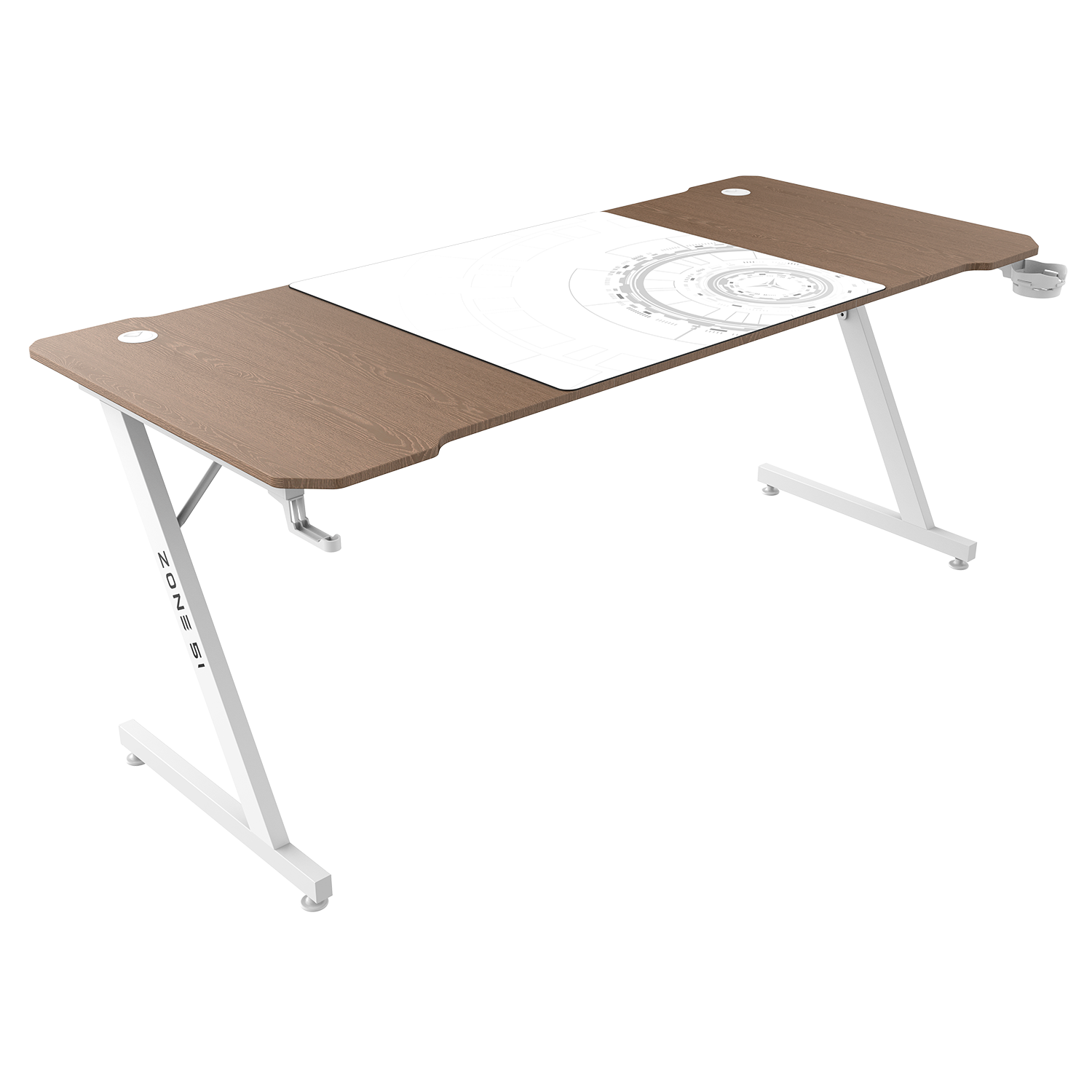 

Стол ZONE 51, Стол компьютерный ZONE 51 TRINE 160x80 Wood/White