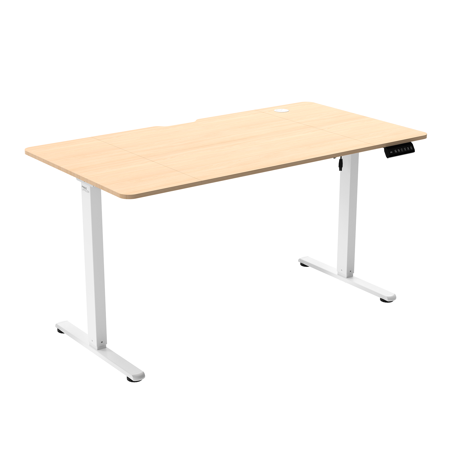 

Стол ZONE 51, Стол компьютерный ZONE 51 e-Freeflow 140x75 Light Wood