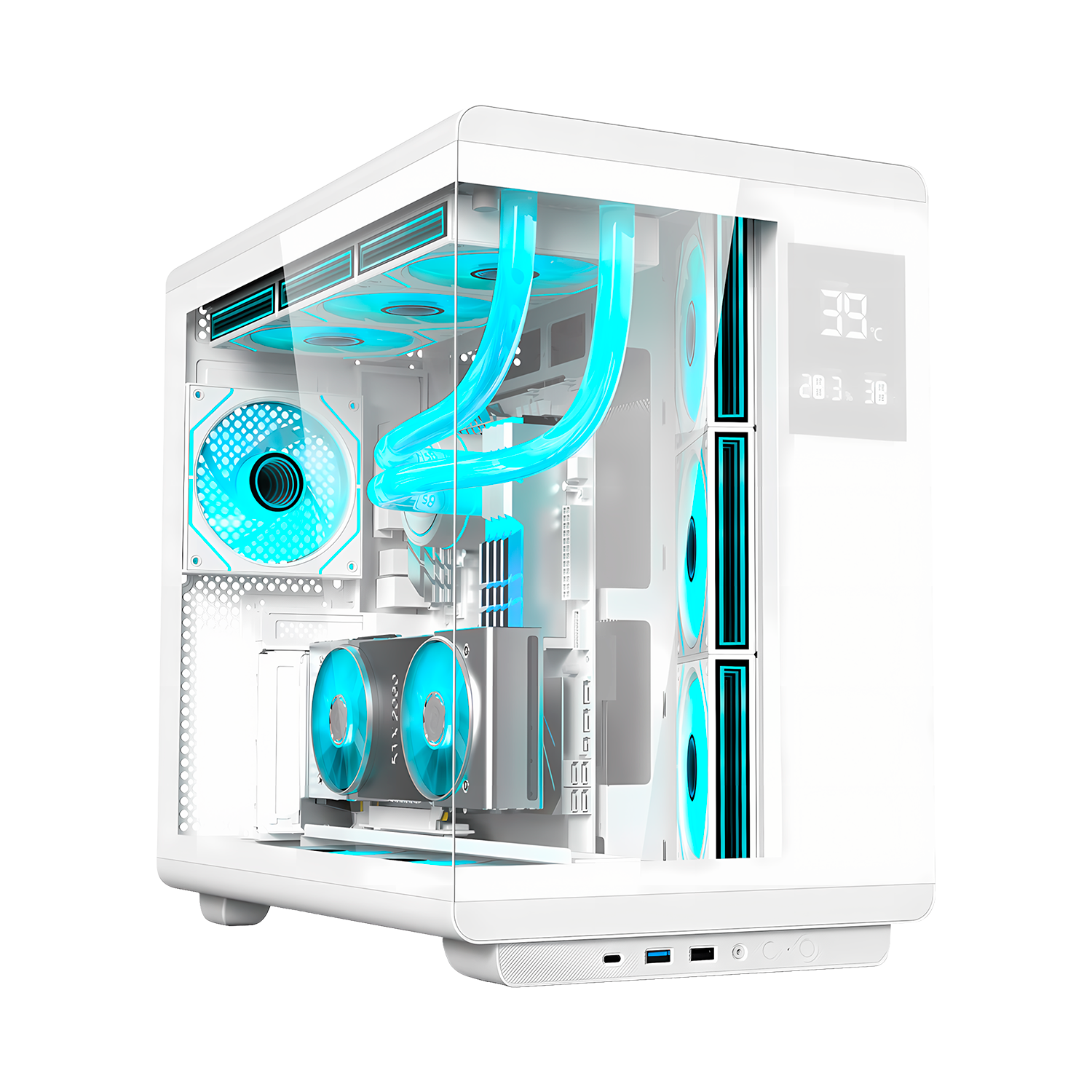 Компьютерный корпус ZONE 51 NEO White