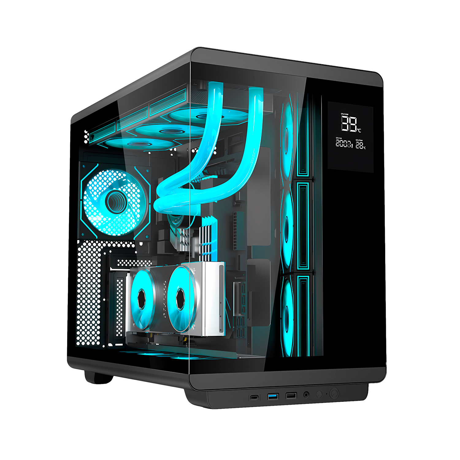 Компьютерный корпус ZONE 51 NEO Black