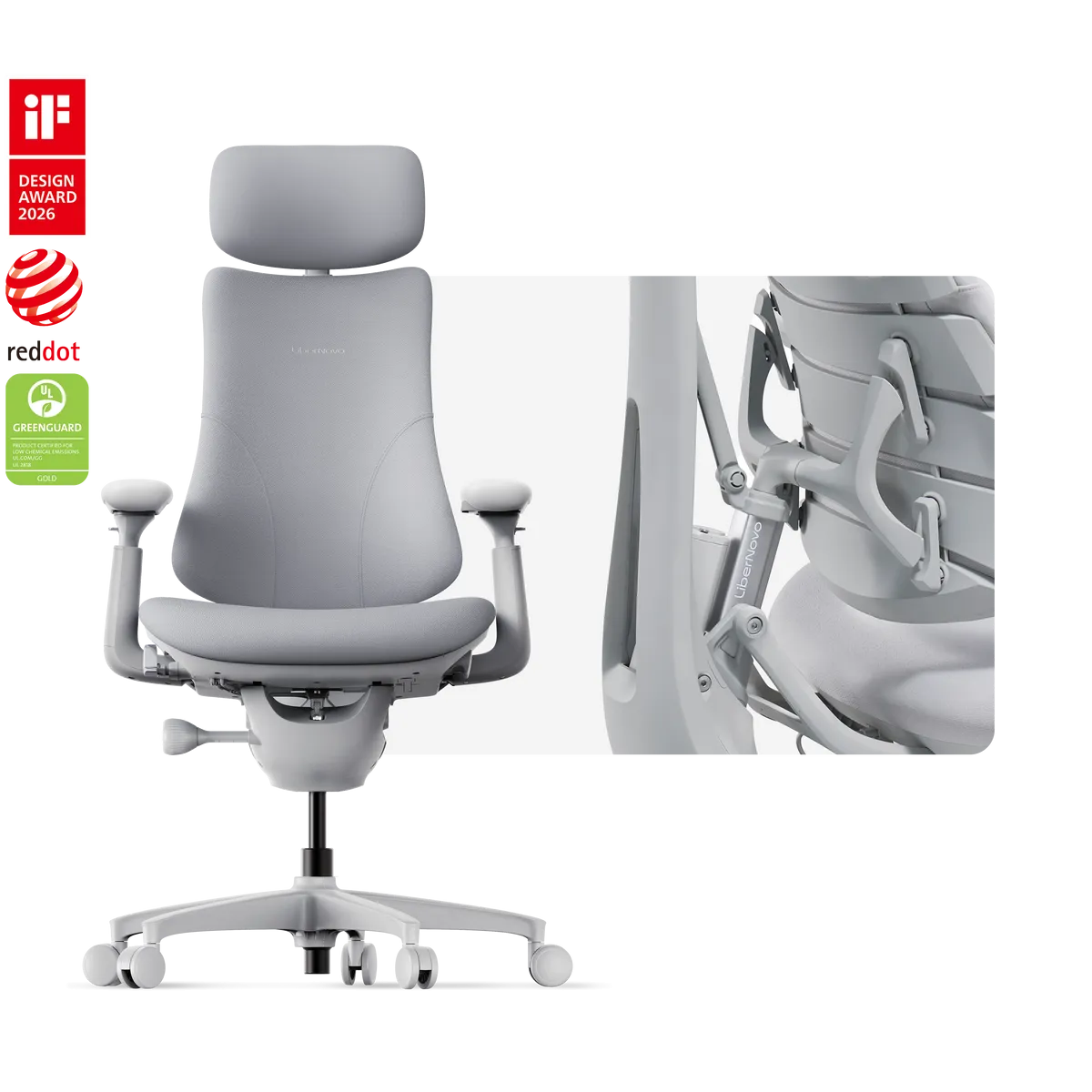 LiberNovo Omni Dynamic Ergonomic Chair

