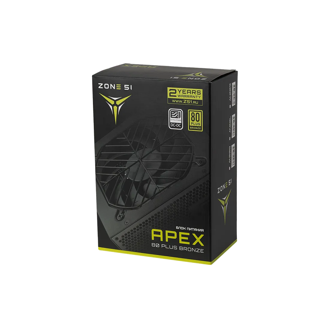 APEX 800W 80 PLUS BRONZE, фото