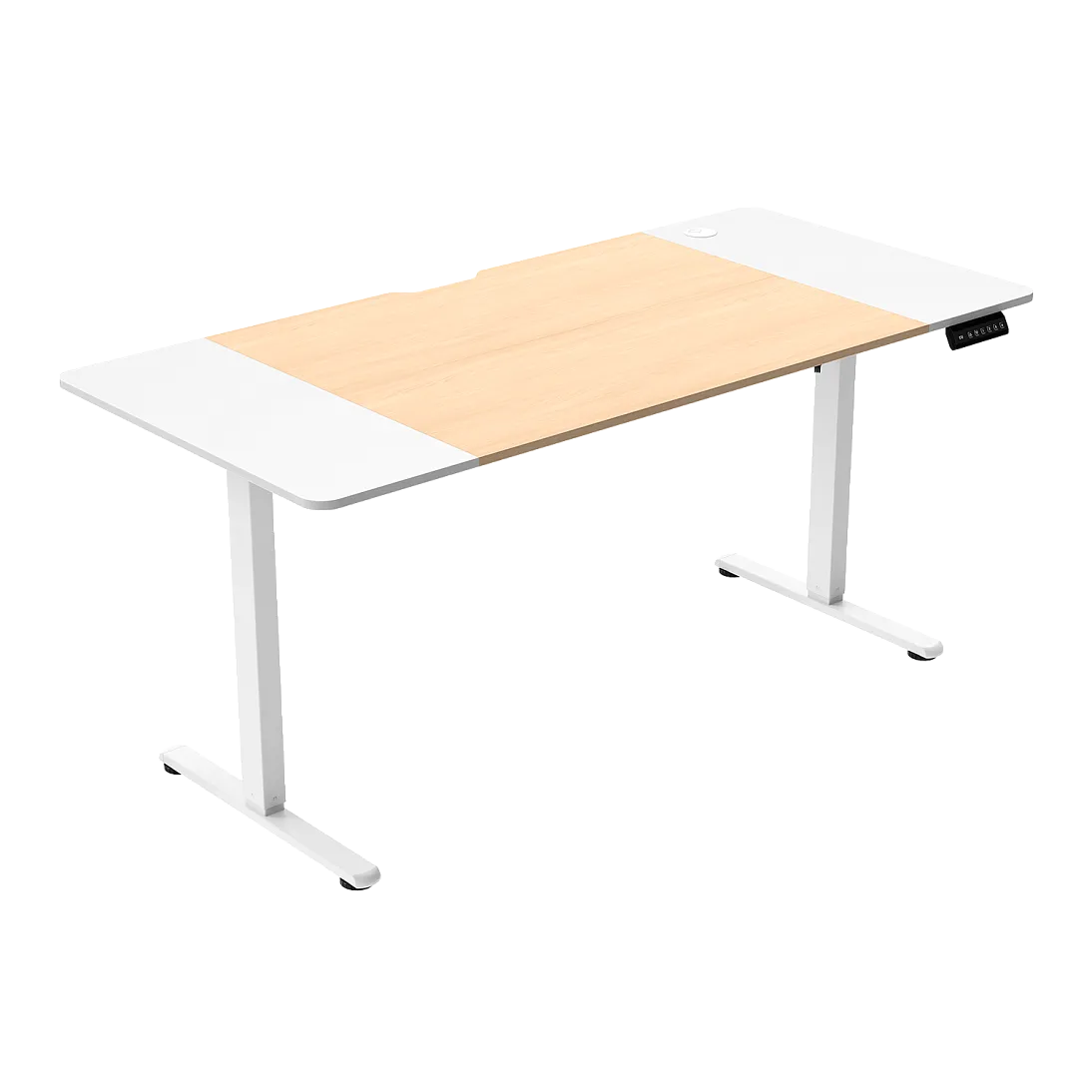 e-Freeflow 160 x 75 Light Wood - White, фото