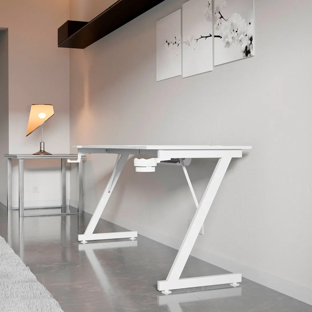 Trine 160 x 60 White, фото