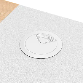 e-Freeflow 160 x 75 Light Wood - White