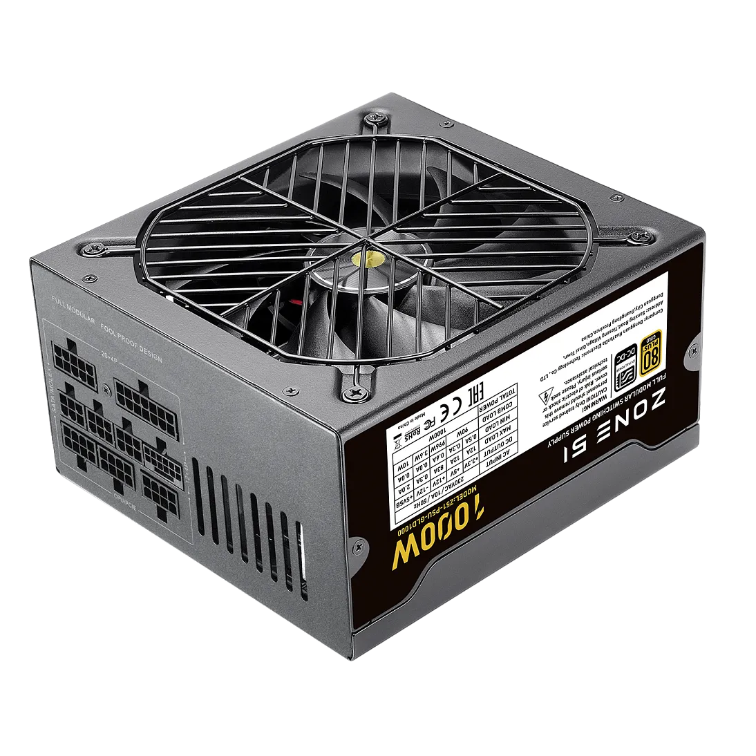 APEX 1000W 80 PLUS GOLD, фото