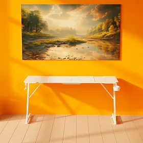 Trine 160 x 60 RGB White