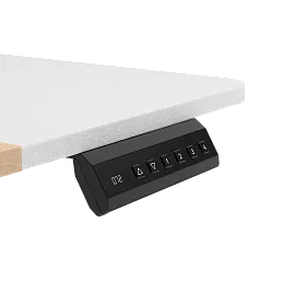 e-Freeflow 160 x 75 Light Wood - White