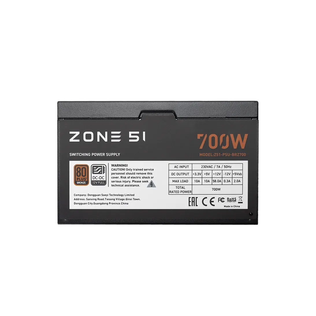 APEX 700W 80 PLUS BRONZE, фото